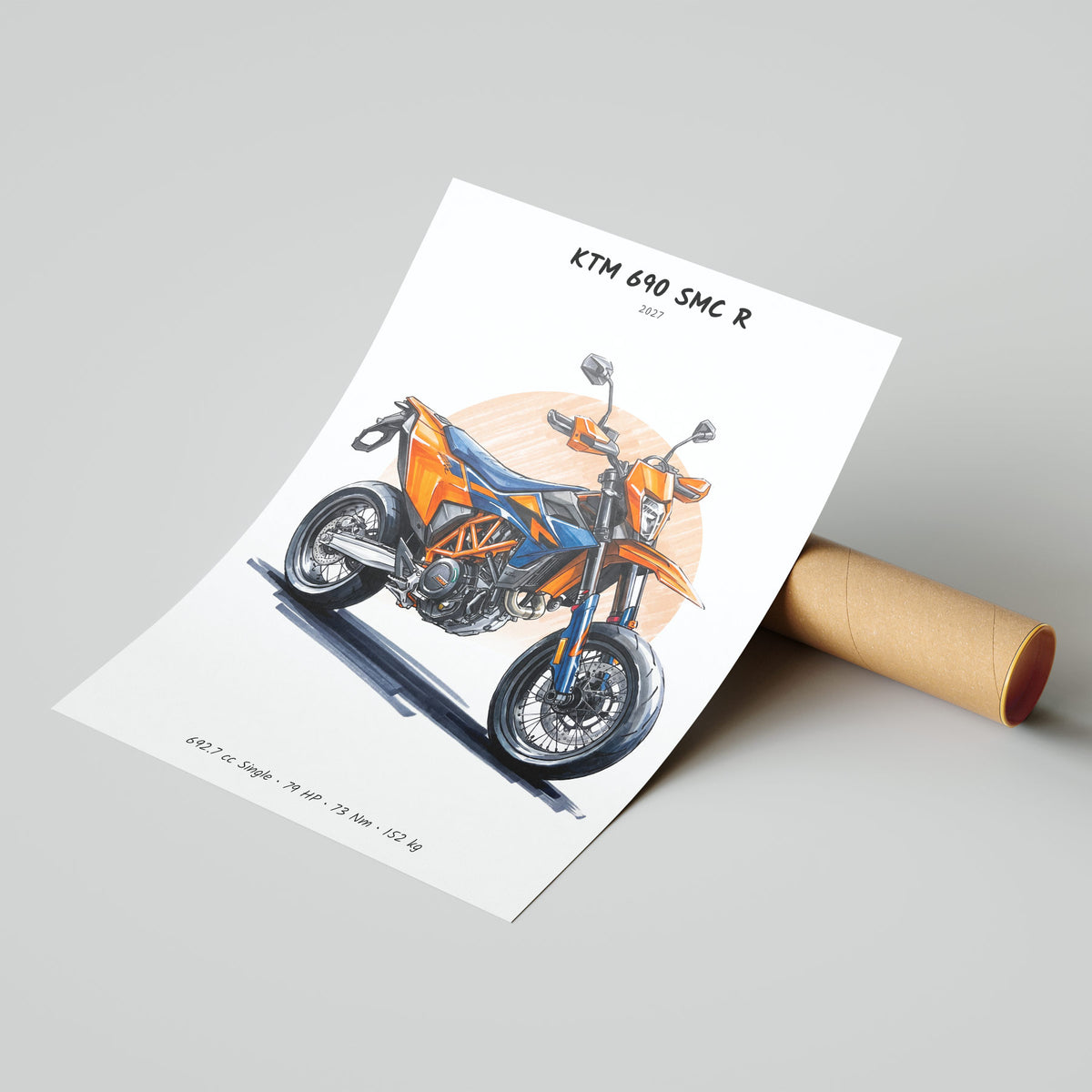 KTM 690 SMC R 2027 Poster