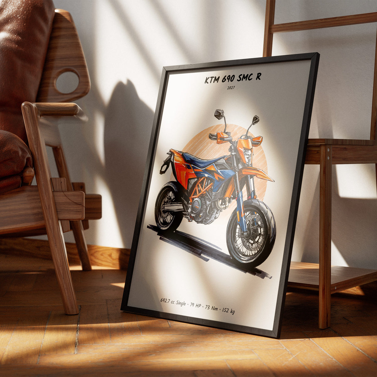KTM 690 SMC R 2027 Wall Art