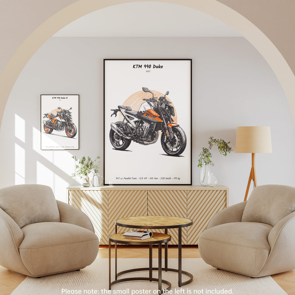 KTM 990 Duke 2027 Wall Art