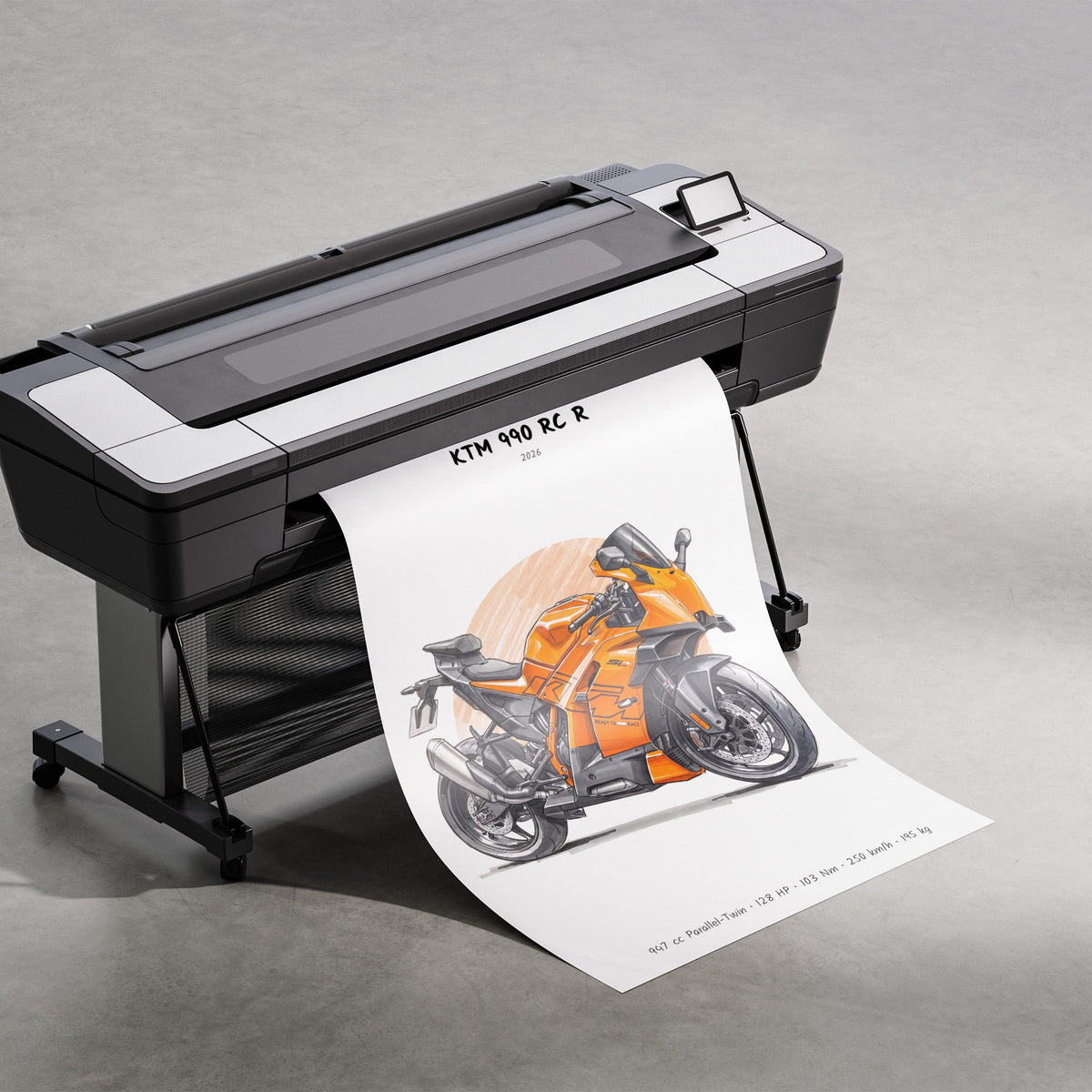 KTM 990 RC R 2026 Print