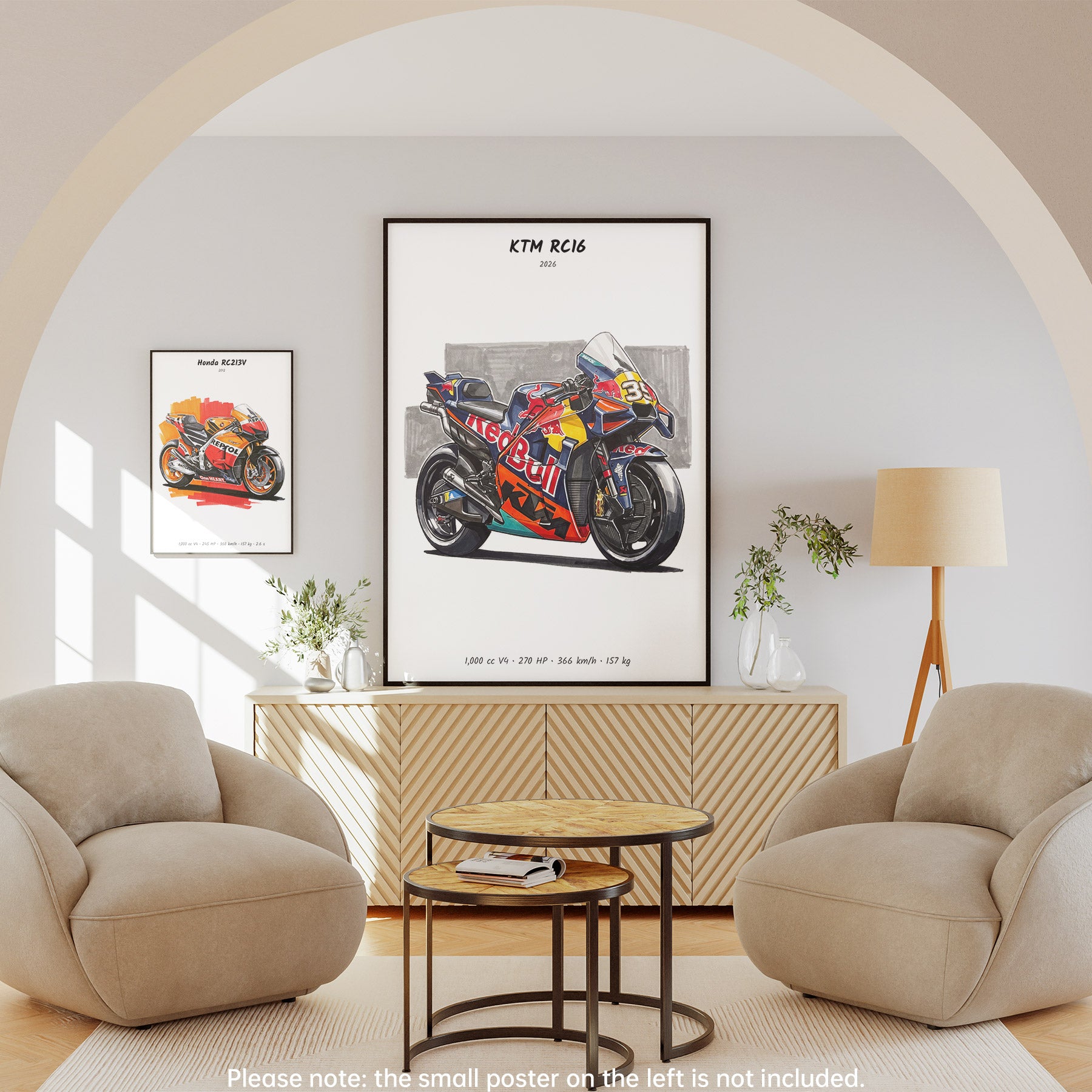 KTM RC16 2026 MotoGP Art Print