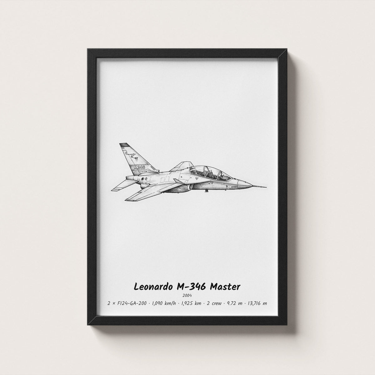 Leonardo M-346 Master Wall Art