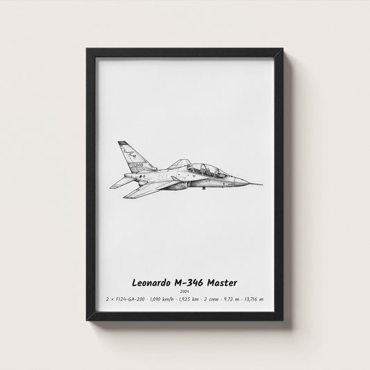 Leonardo M-346 Master Wall Art