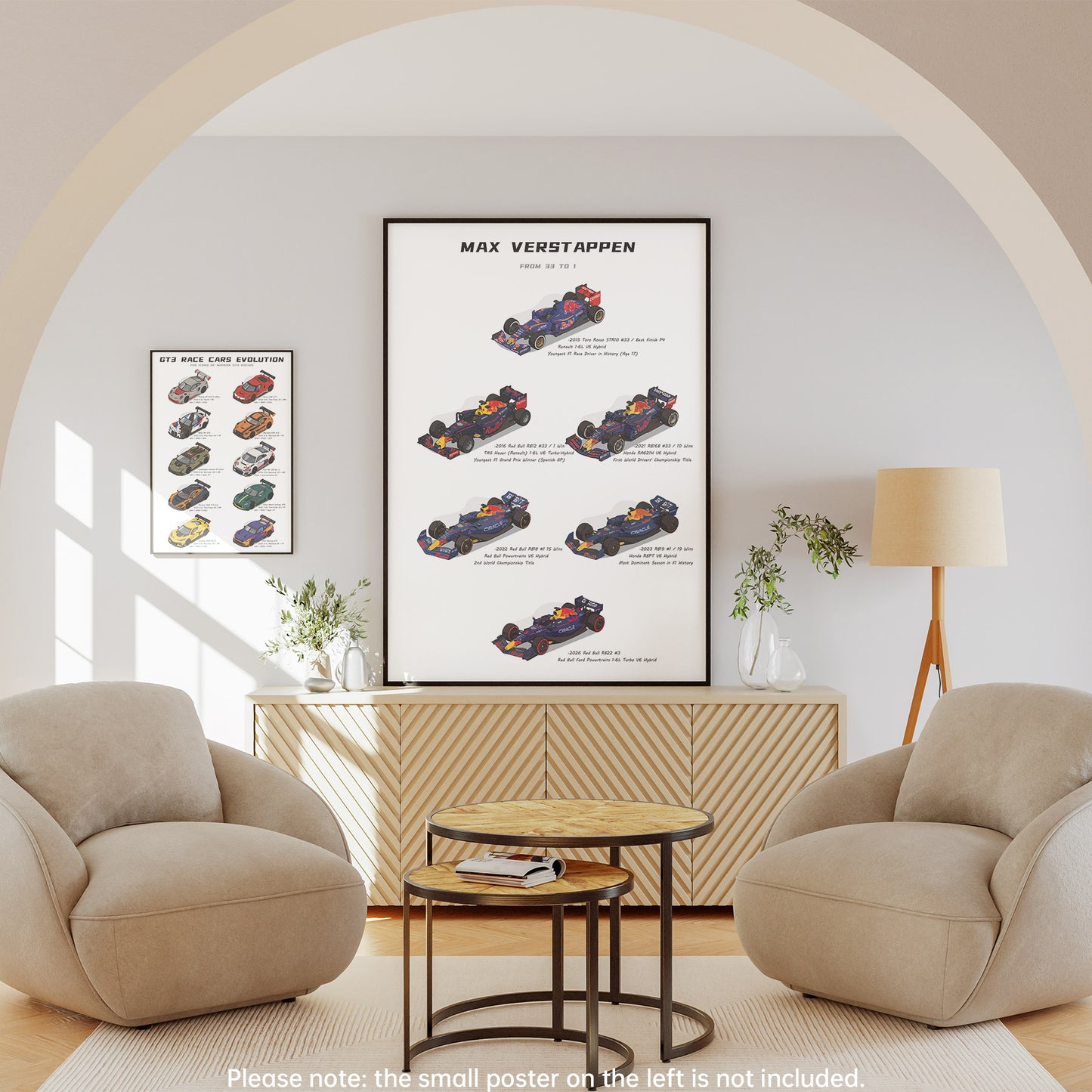 Max Verstappen F1 Poster