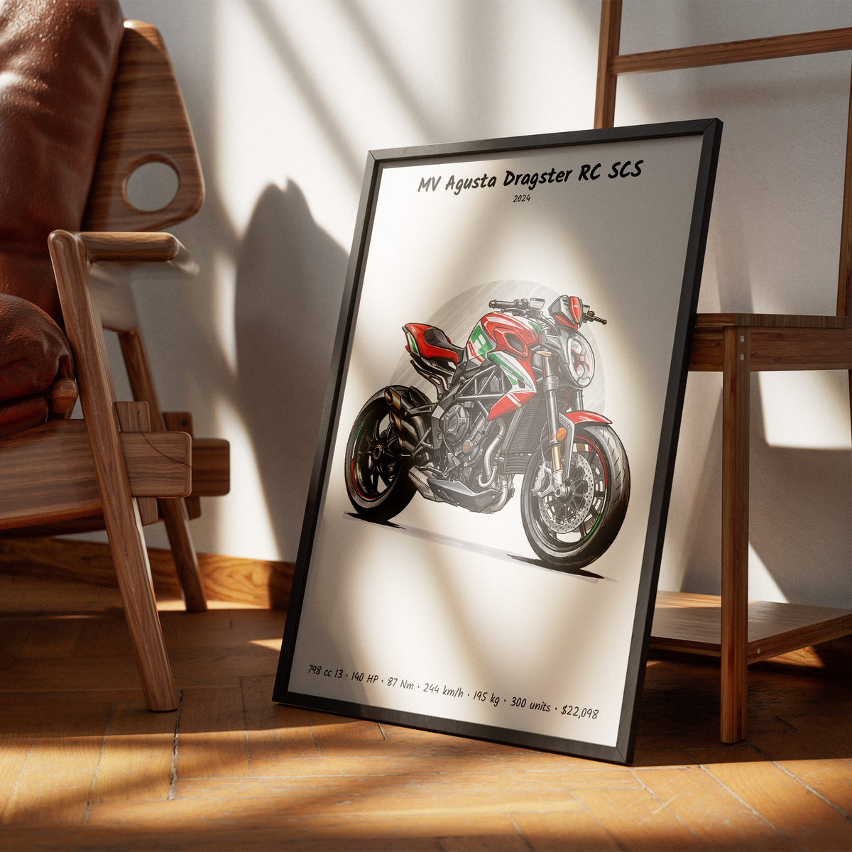 MV Agusta Dragster RC SCS 2024 Wall Art