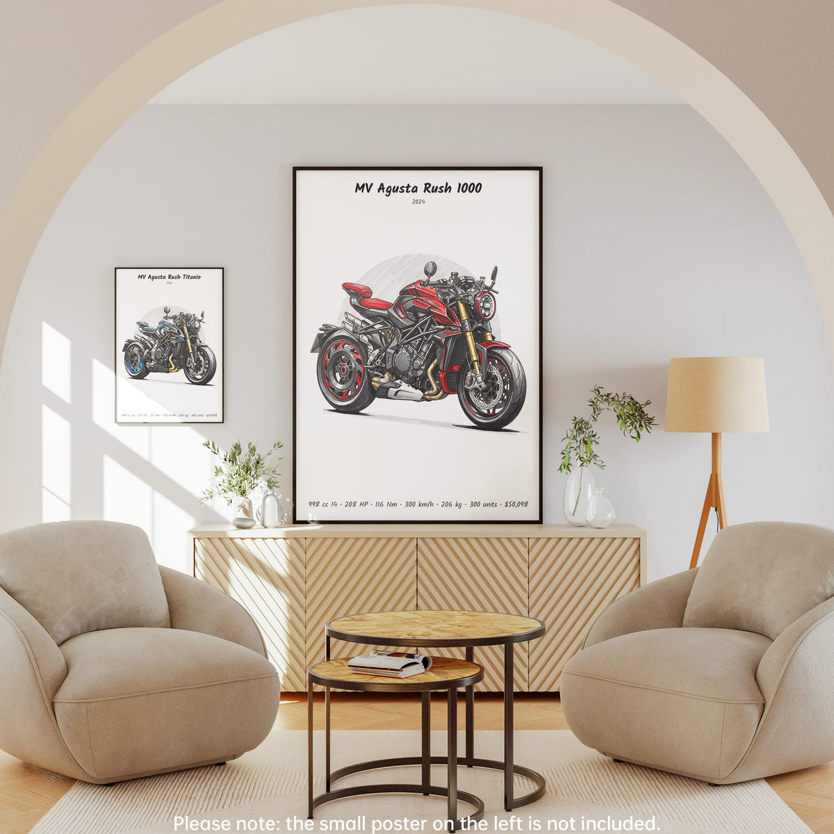 MV Agusta Rush 1000 2024 Wall Art