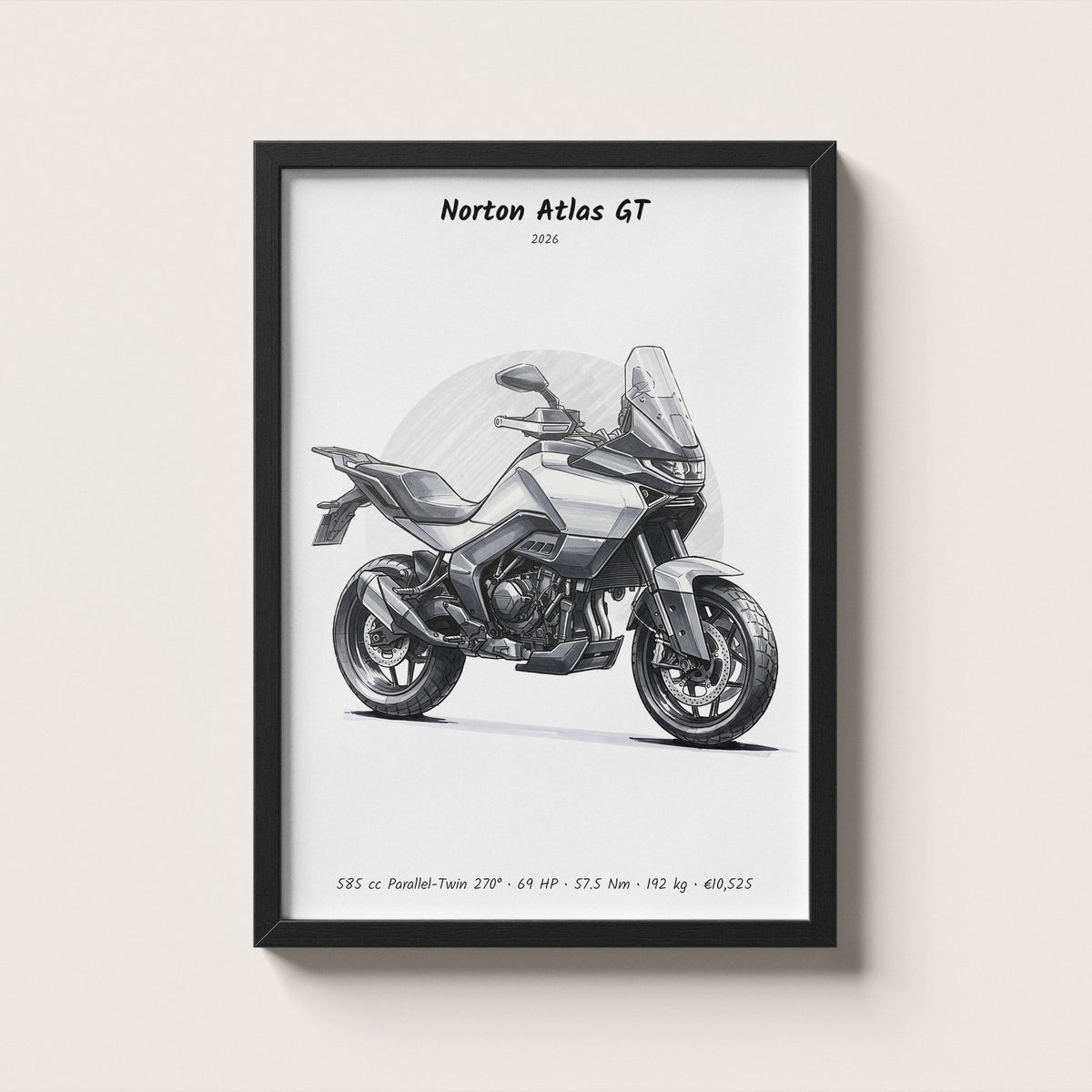 Norton Atlas GT 2026 Wall Art