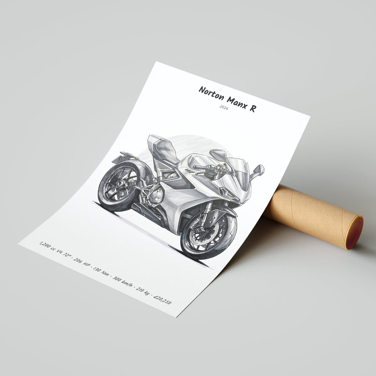 Norton Manx R 2026 Poster