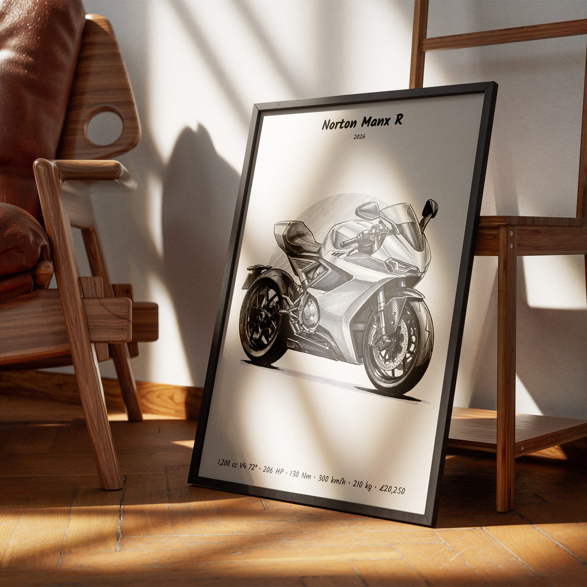 Norton Manx R 2026 Wall Art