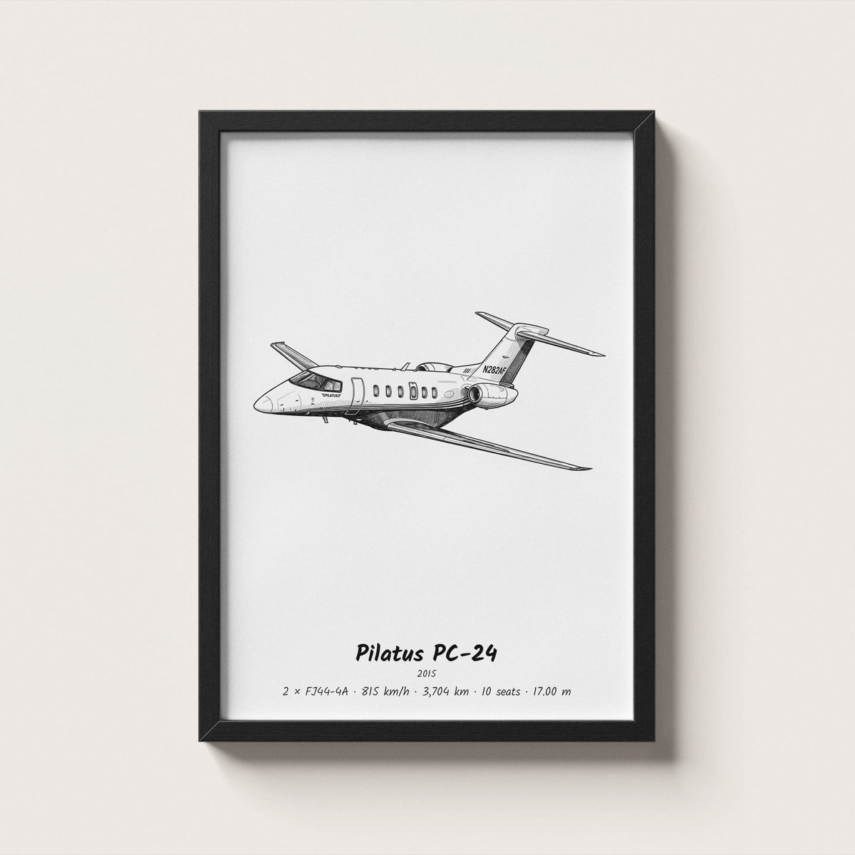 Pilatus PC-24 Wall Art