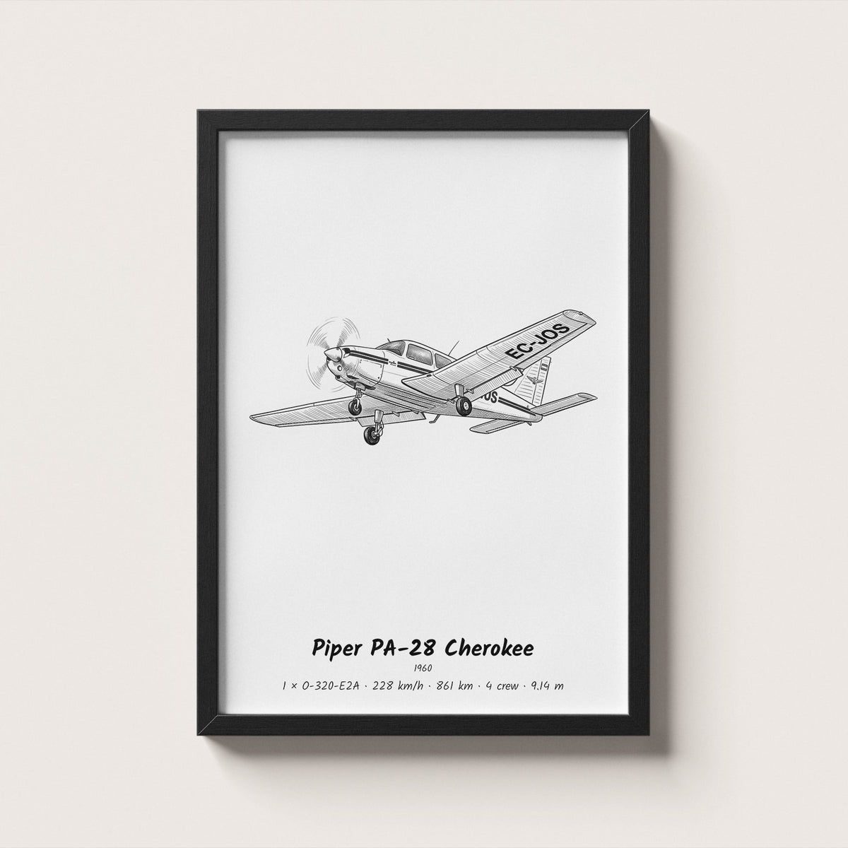 Piper PA-28 Wall Art