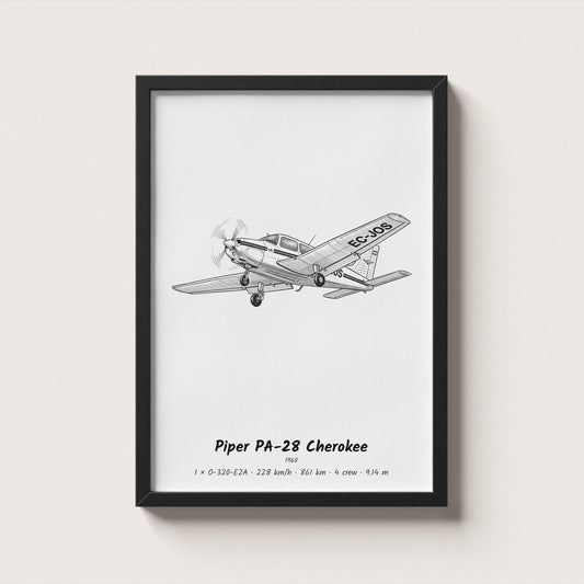 Piper PA-28 Wall Art