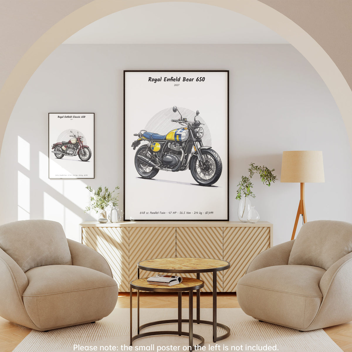 Royal Enfield Bear 650 2027 Wall Art