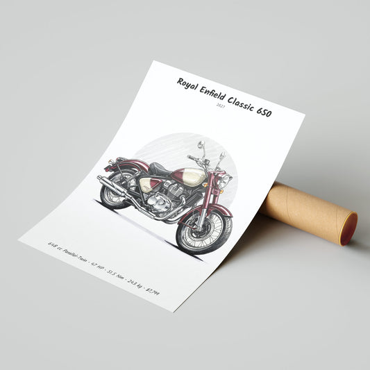 Royal Enfield Classic 650 2027 Poster