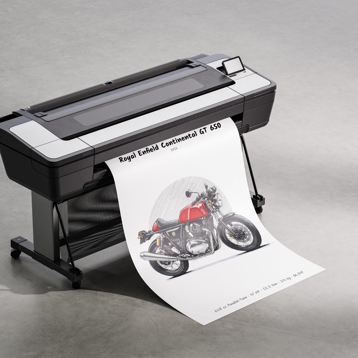 Royal Enfield Continental GT 650 2026 Print