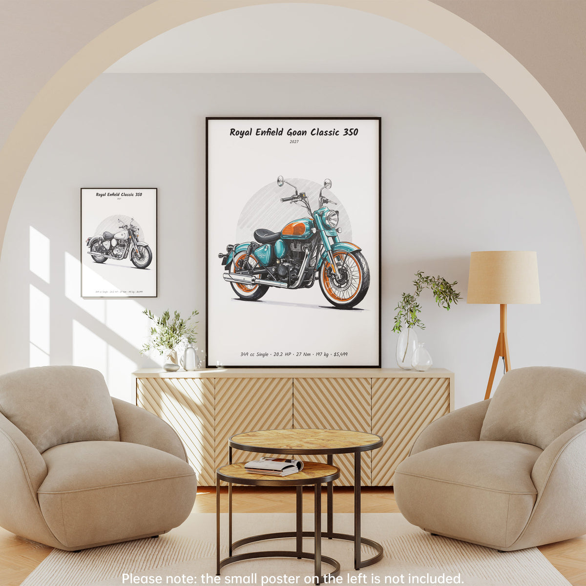 Royal Enfield Goan Classic 350 2027 Wall Art