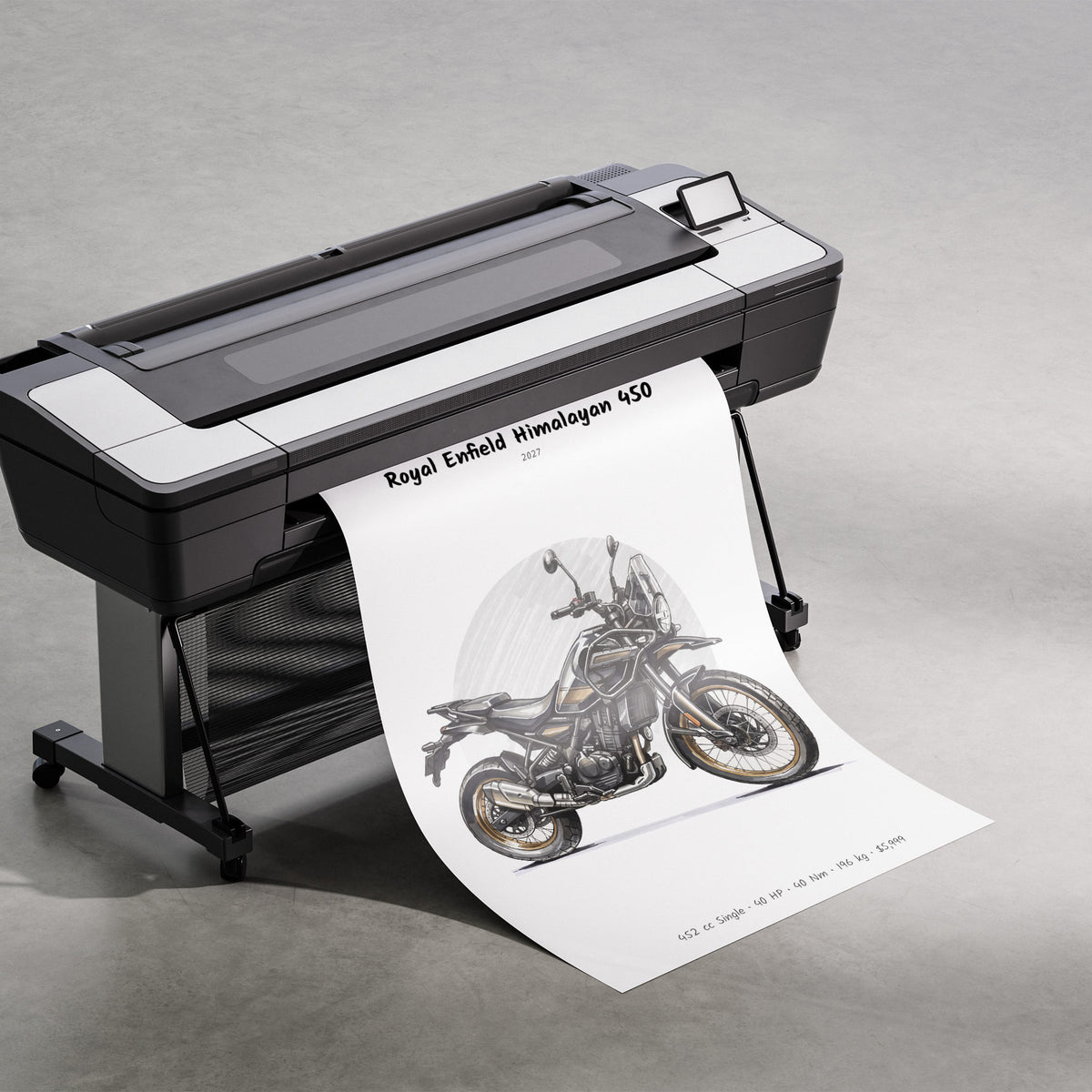Royal Enfield Himalayan 450 2027 Print