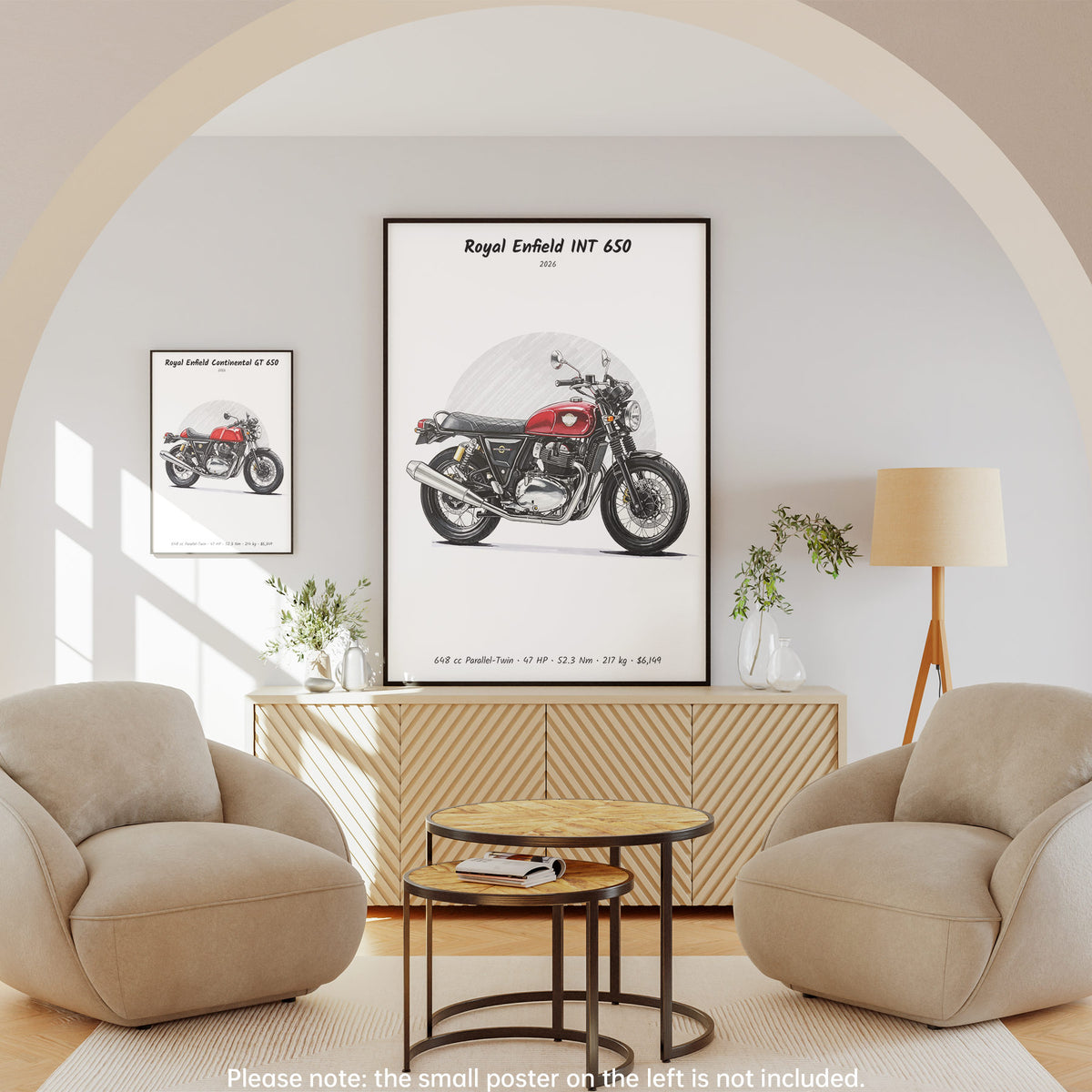 Royal Enfield INT 650 2026 Wall Art