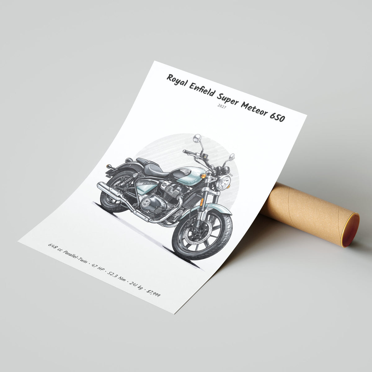 Royal Enfield Super Meteor 650 2027 Poster