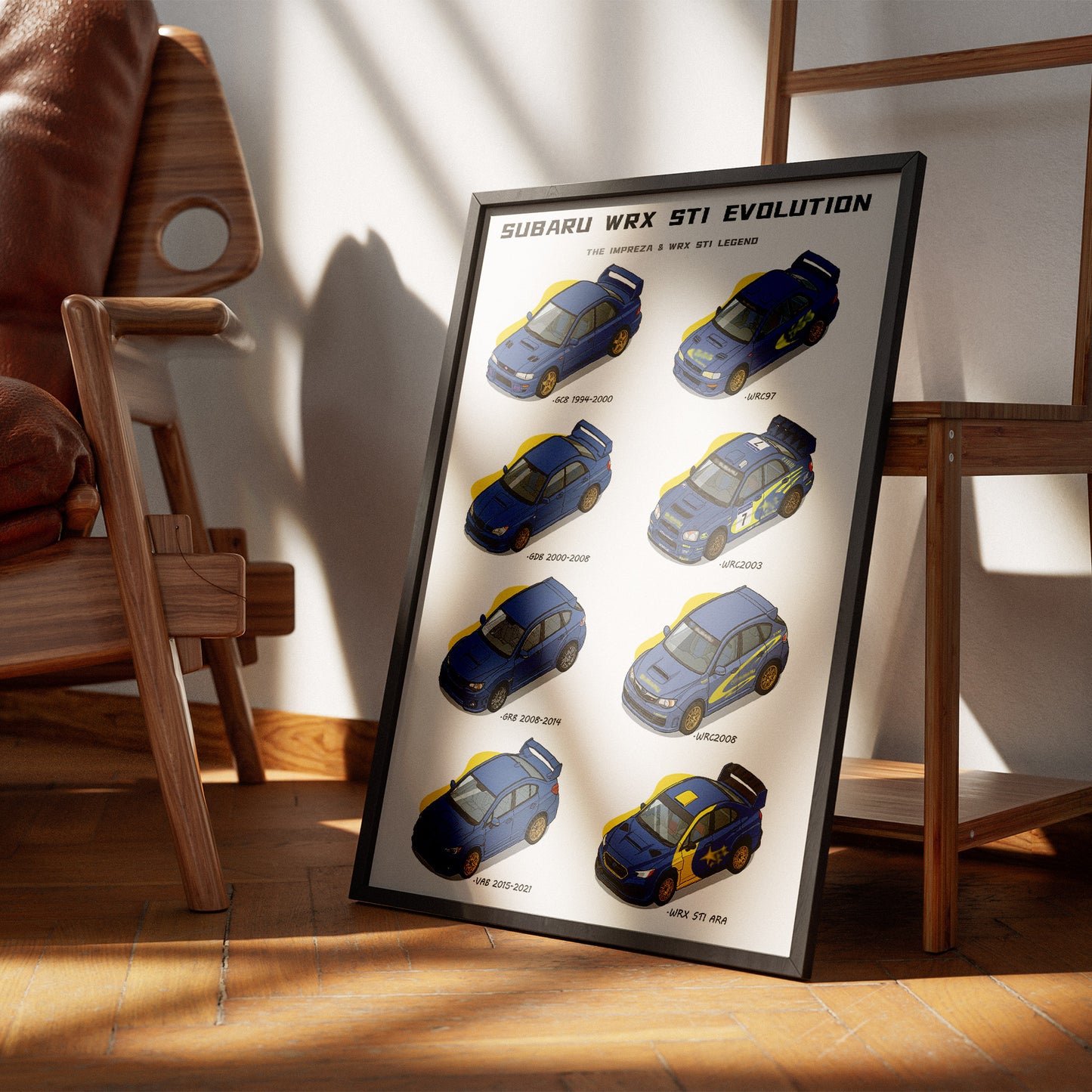 Subaru Impreza WRX STI Evolution Poster