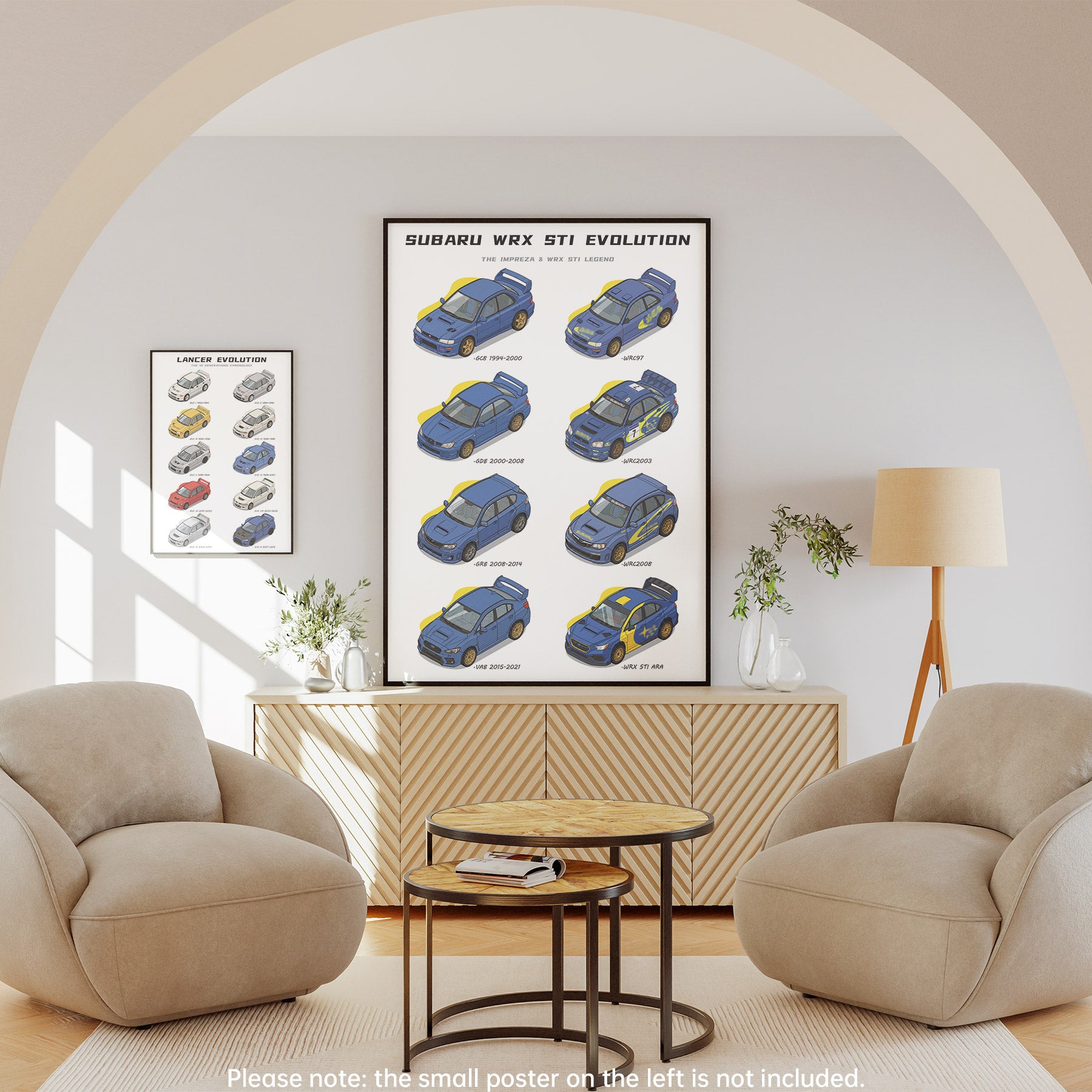 Subaru Impreza WRX STI Evolution Poster