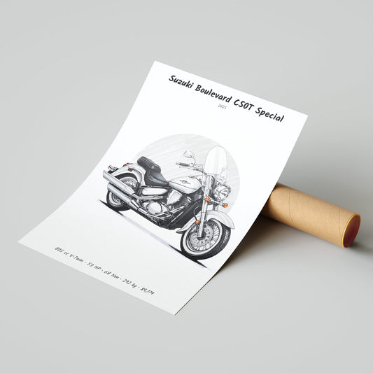 Suzuki Boulevard C50T Special 2025 Poster