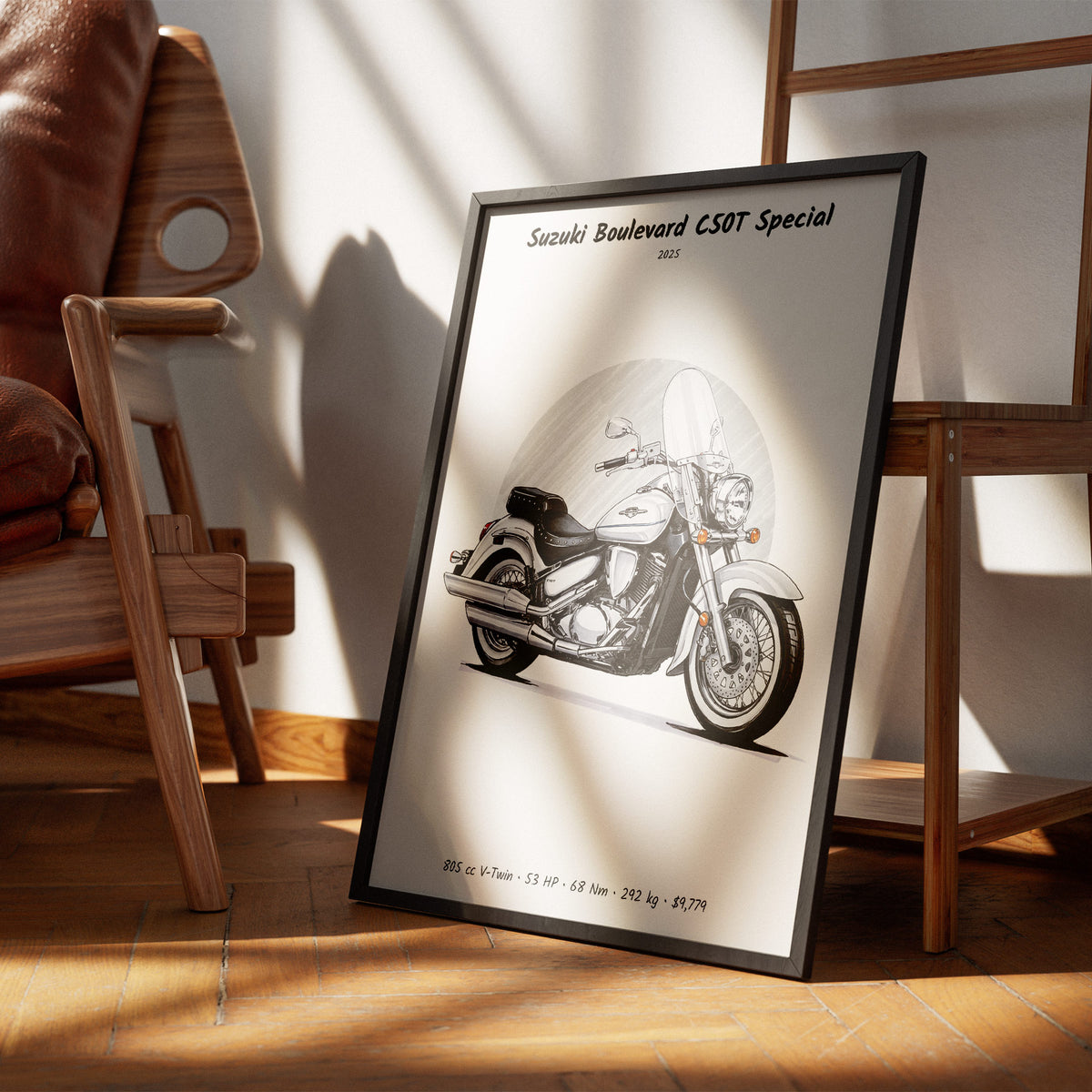 Suzuki Boulevard C50T Special 2025 Wall Art