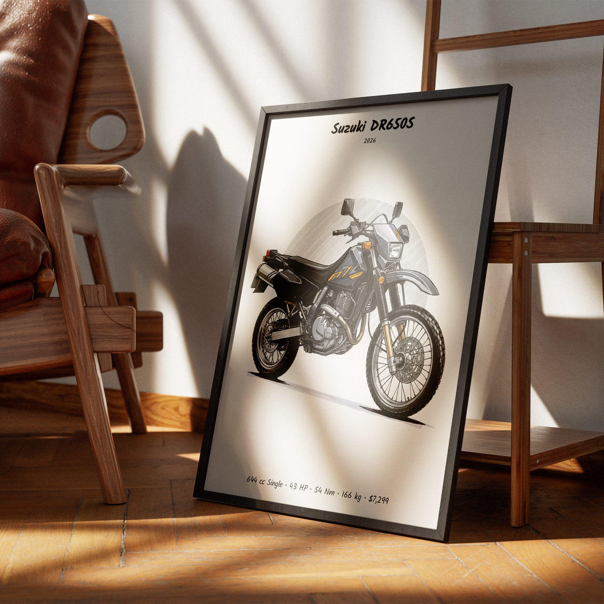Suzuki DR650S 2026 Wall Art