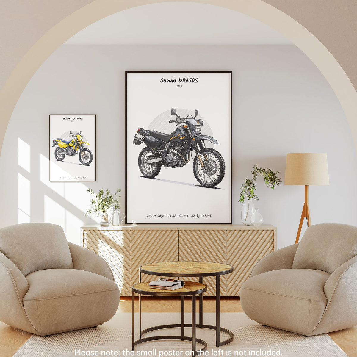 Suzuki DR650S 2026 Wall Art