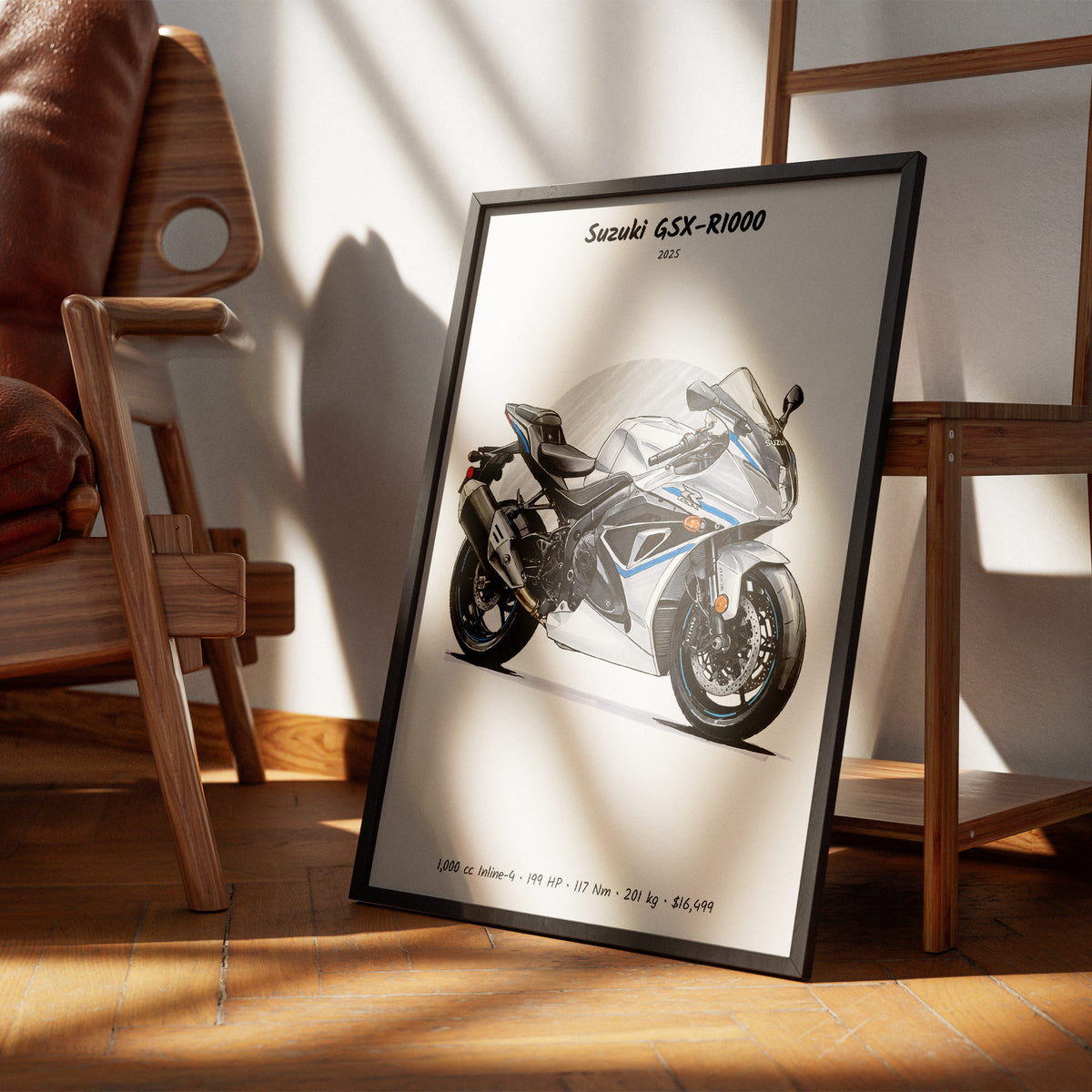 Suzuki GSX-R1000 2025 Wall Art