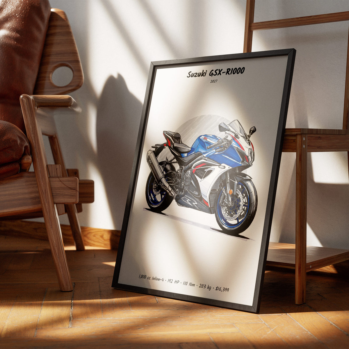 Suzuki GSX-R1000 2027 Wall Art