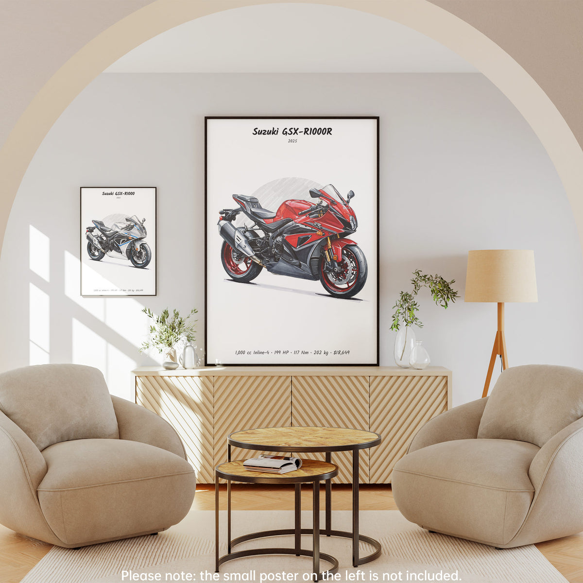 Suzuki GSX-R1000R 2025 Wall Art