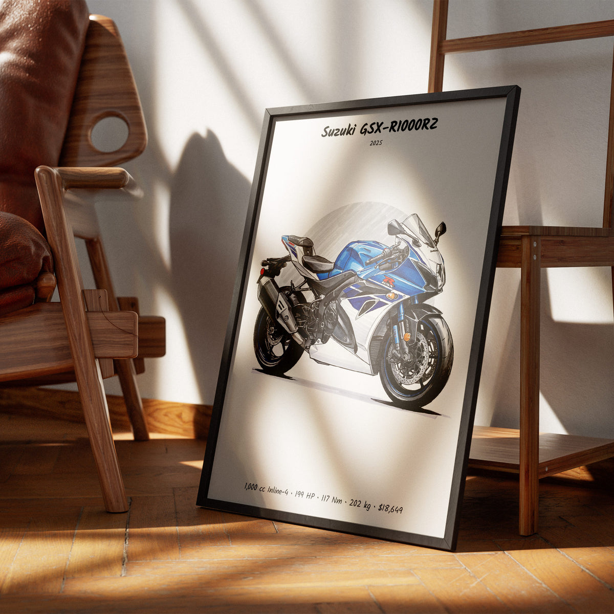 Suzuki GSX-R1000RZ 2025 Wall Art