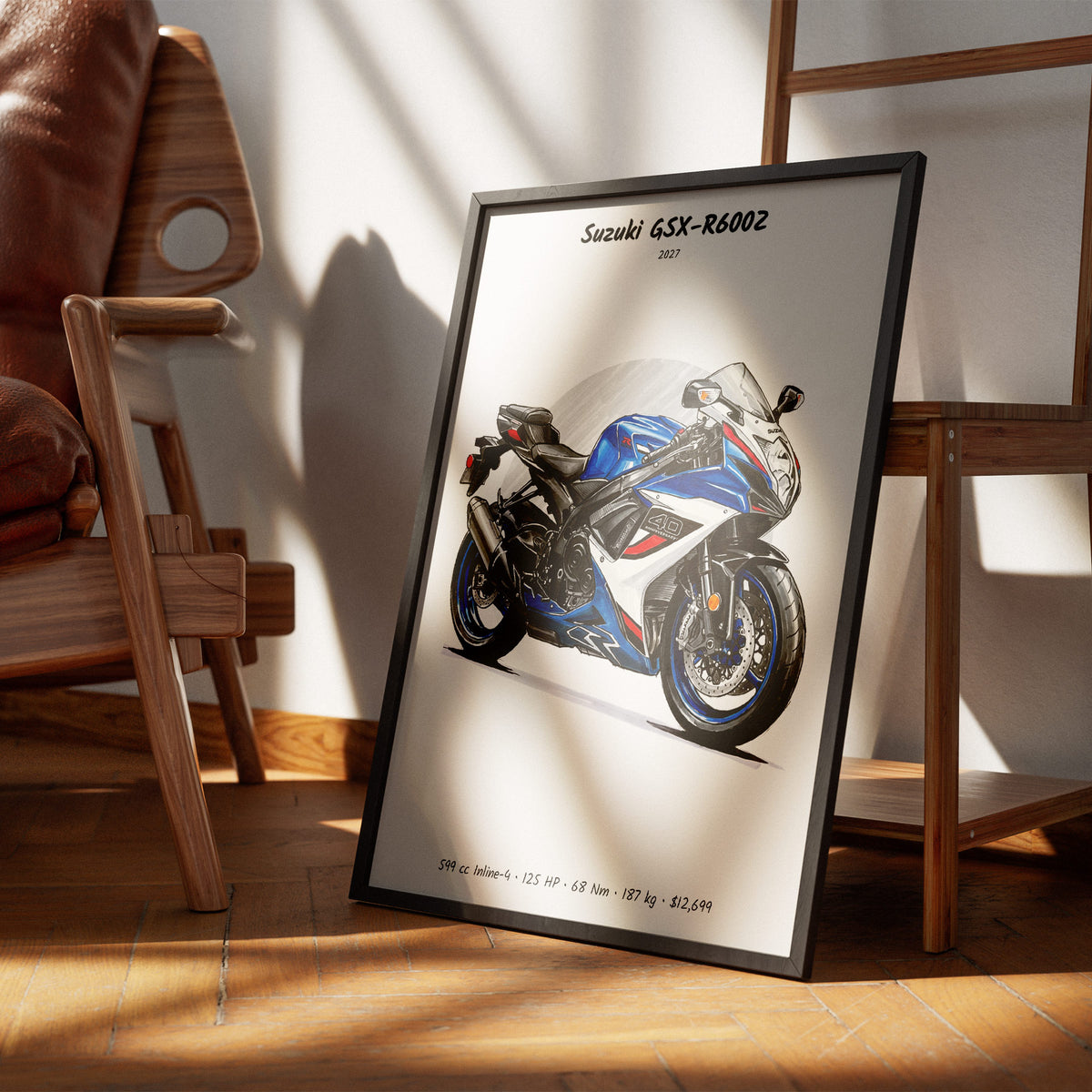 Suzuki GSX-R600Z 2027 Wall Art