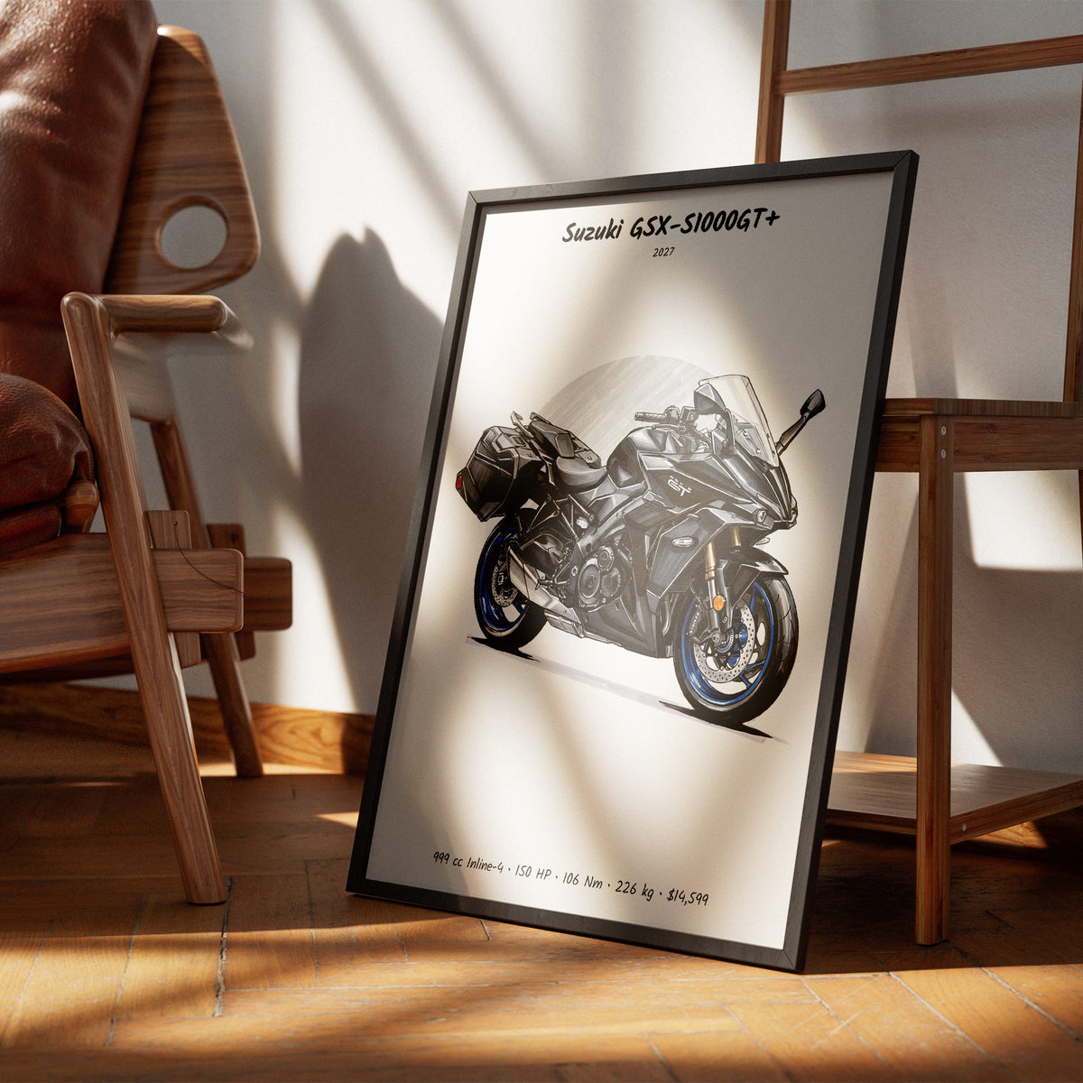 Suzuki GSX-S1000GT+ 2027 Wall Art