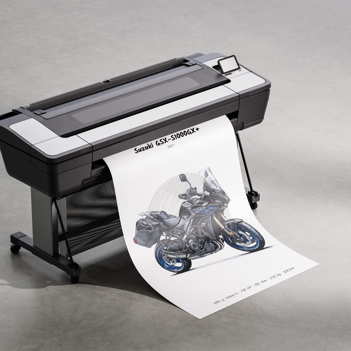 Suzuki GSX-S1000GX+ 2027 Print