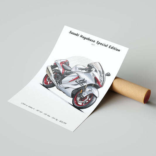 Suzuki Hayabusa Special Edition 2027 Poster