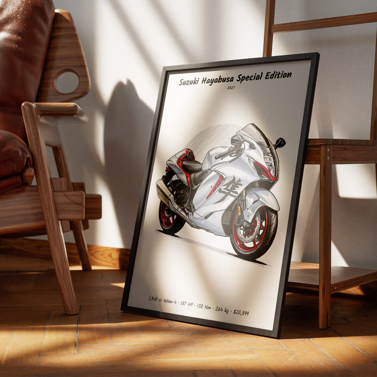 Suzuki Hayabusa Special Edition 2027 Wall Art