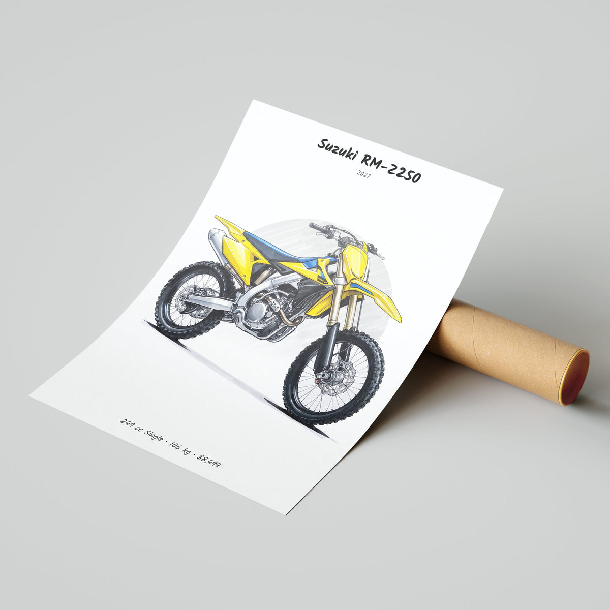 Suzuki RM-Z250 2027 Poster