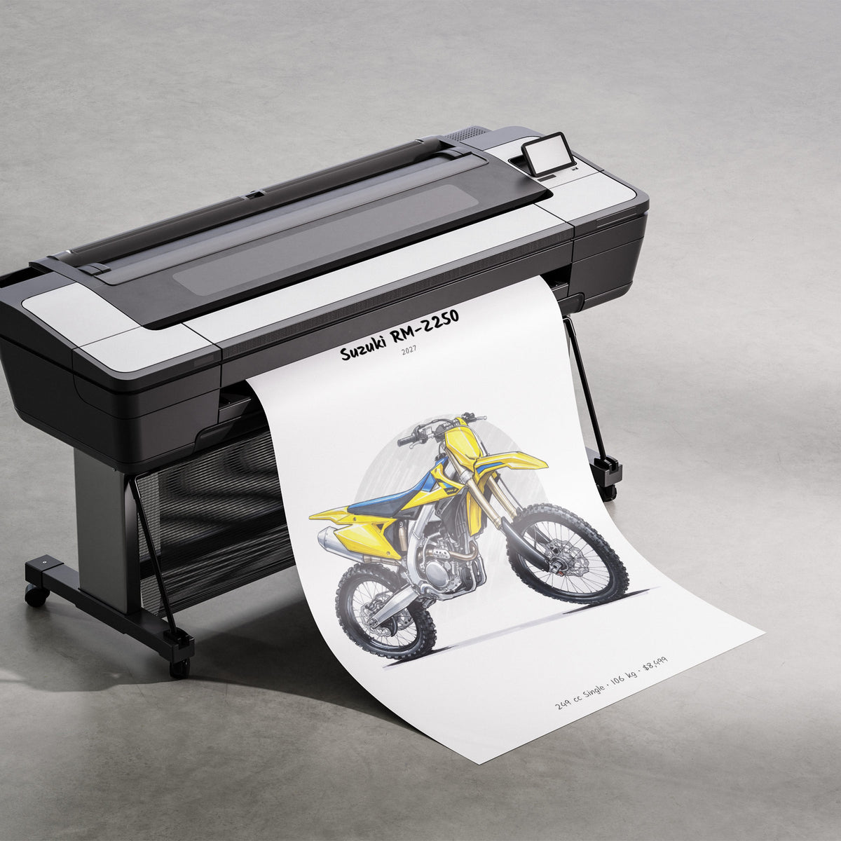 Suzuki RM-Z250 2027 Print