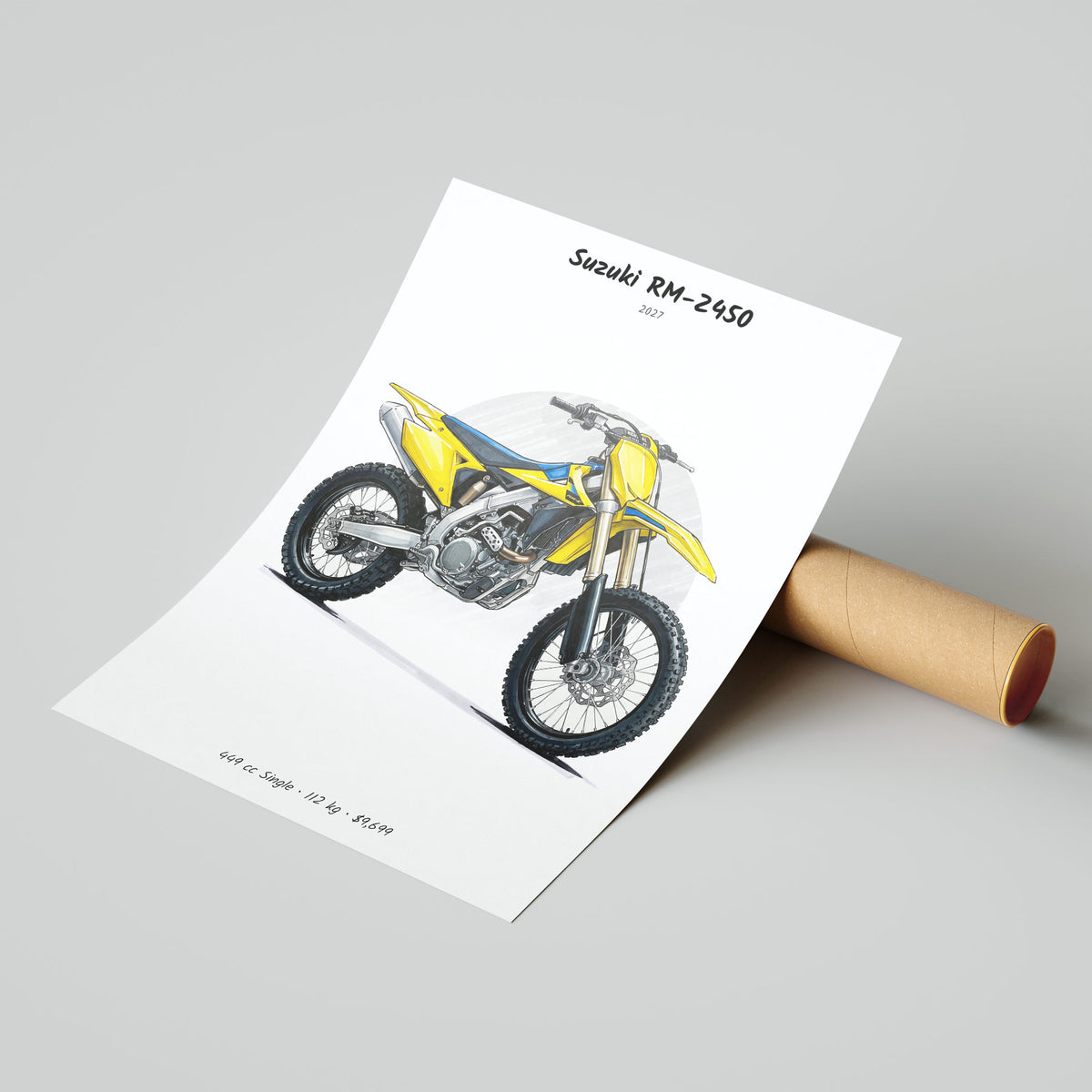 Suzuki RM-Z450 2027 Poster