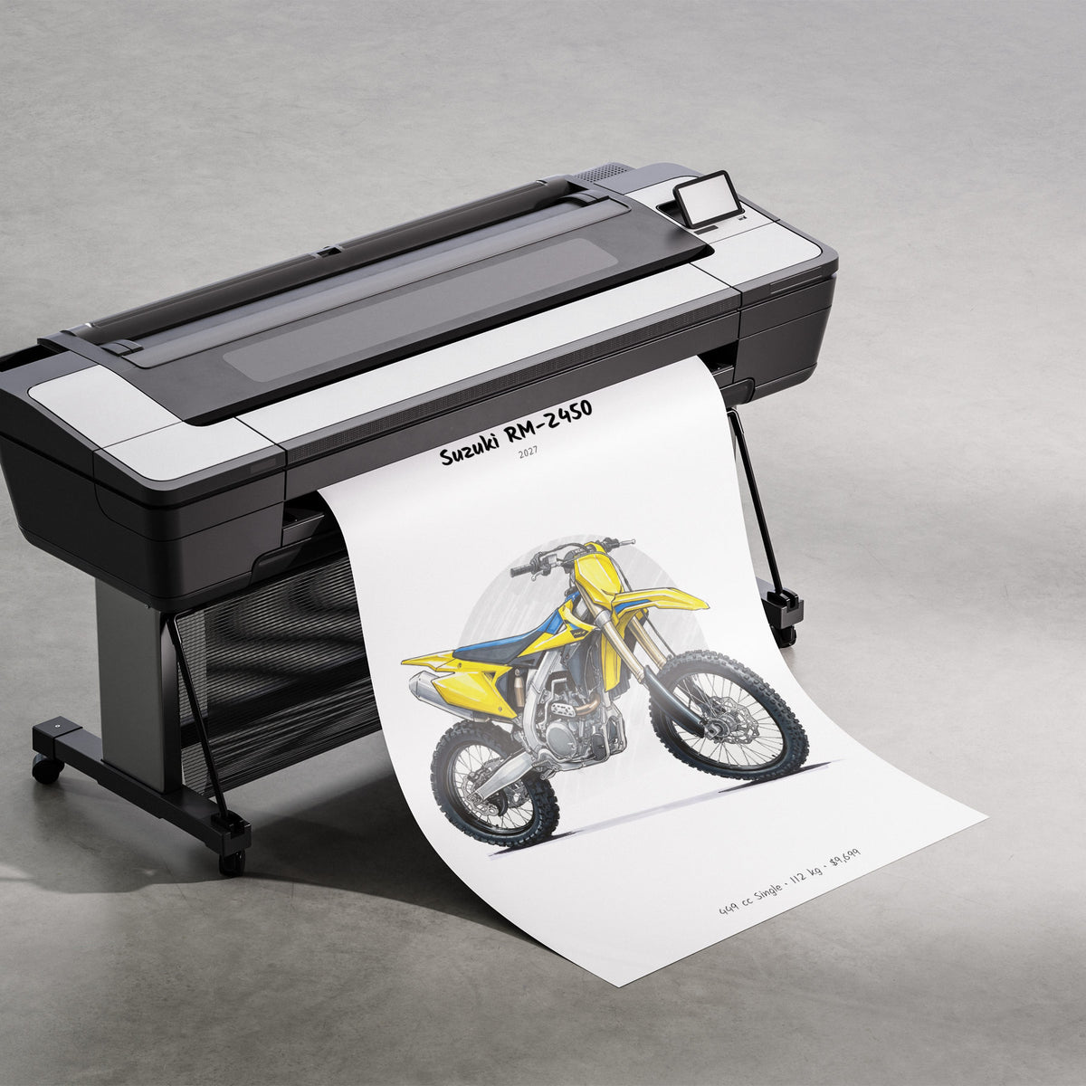 Suzuki RM-Z450 2027 Print