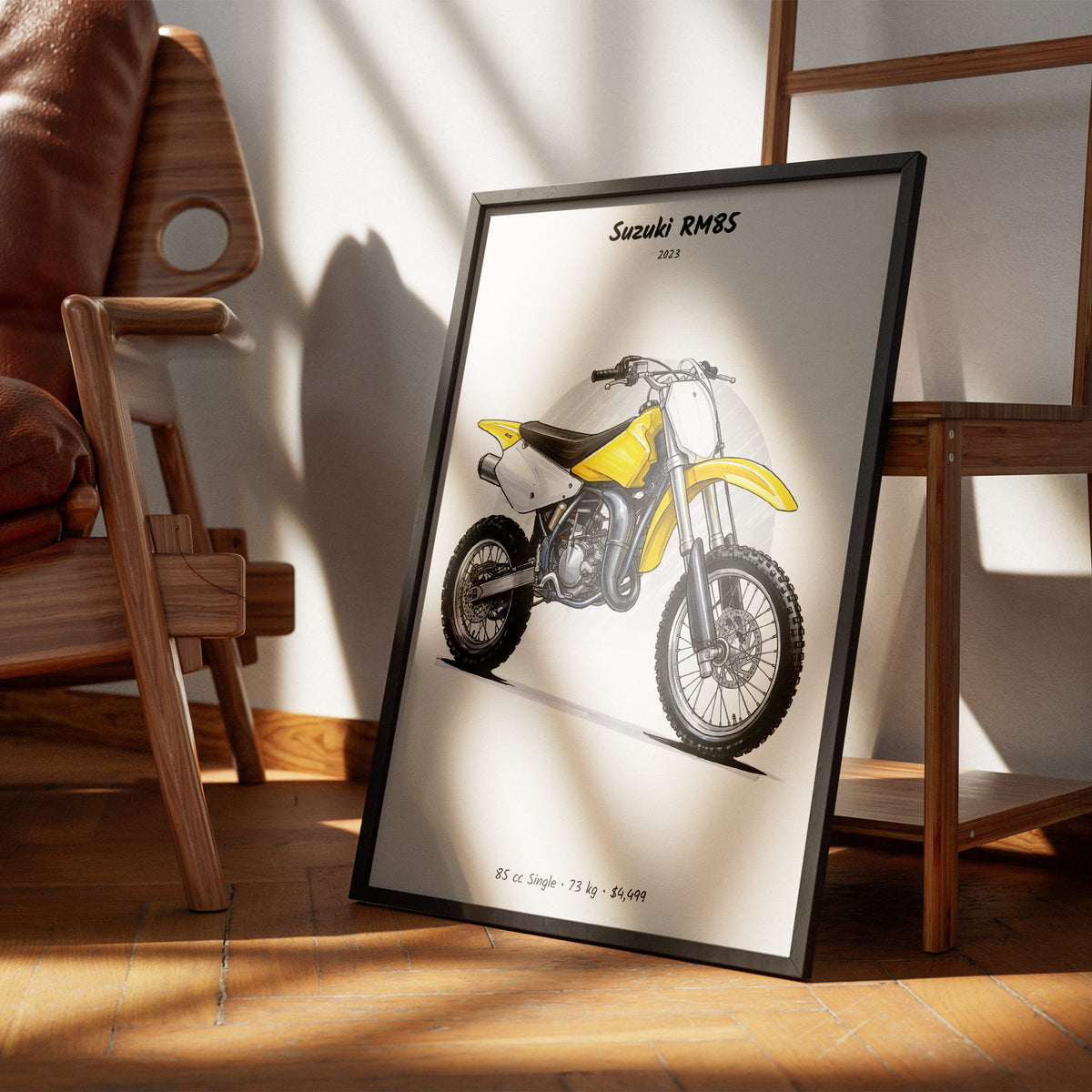 Suzuki RM85 2023 Wall Art