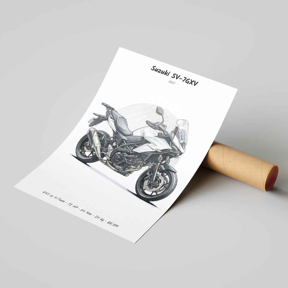Suzuki SV-7GXV 2027 Poster