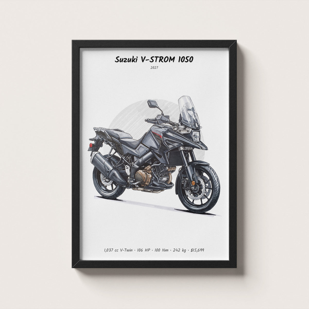 Suzuki V-STROM 1050 2027 Wall Art