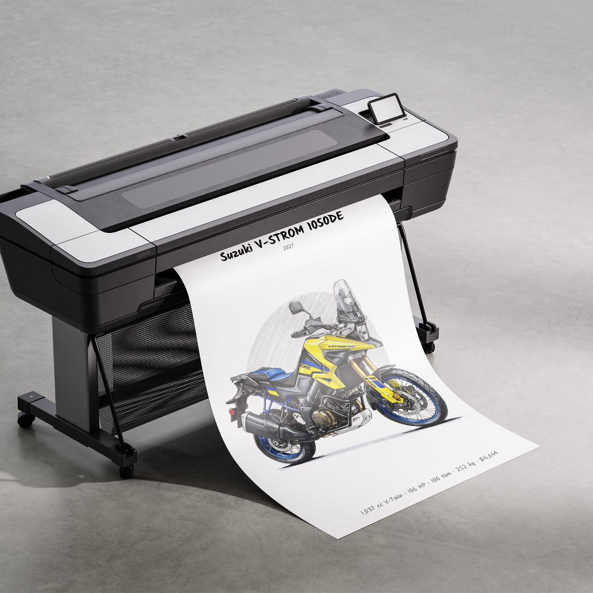 Suzuki V-STROM 1050DE 2027 Print