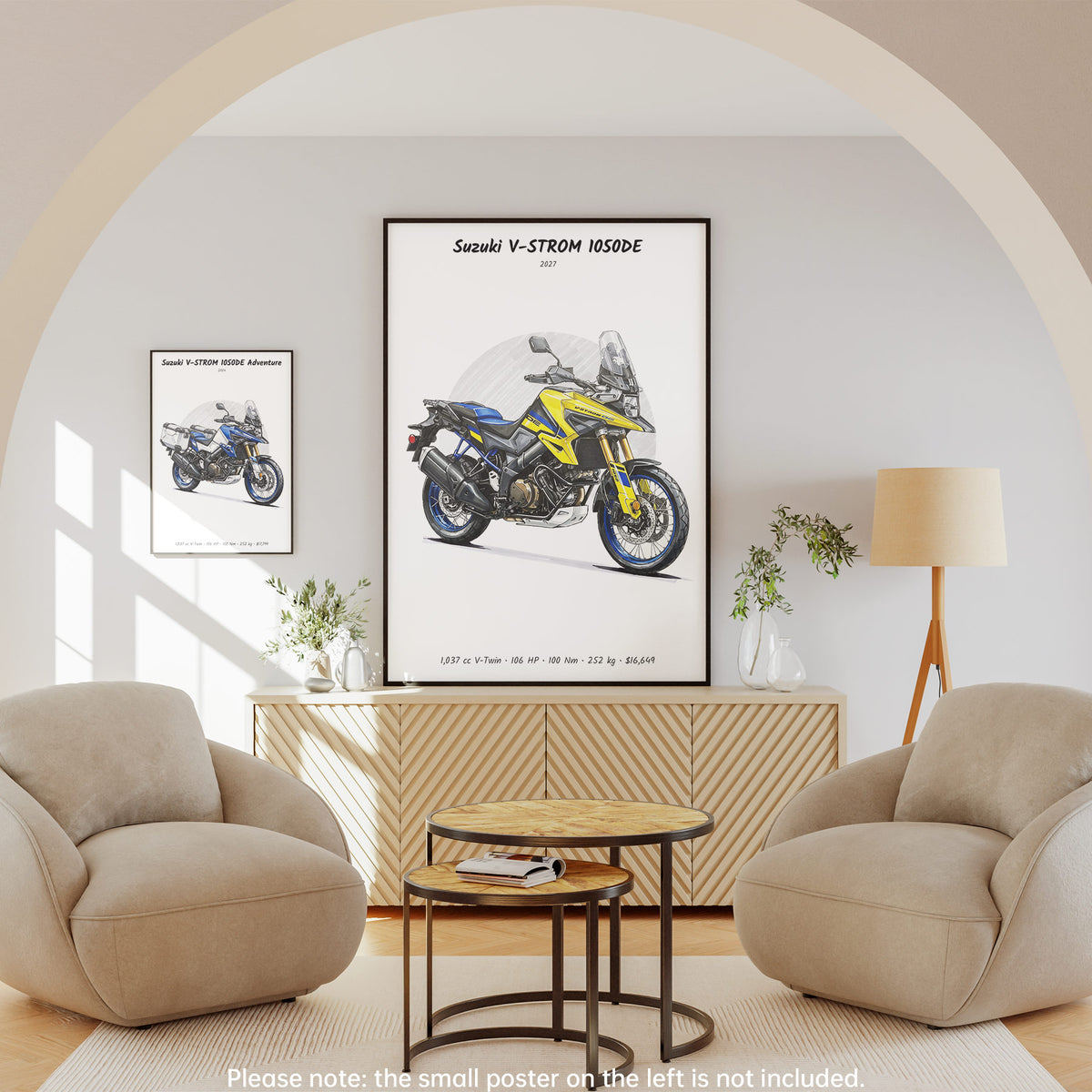 Suzuki V-STROM 1050DE 2027 Wall Art