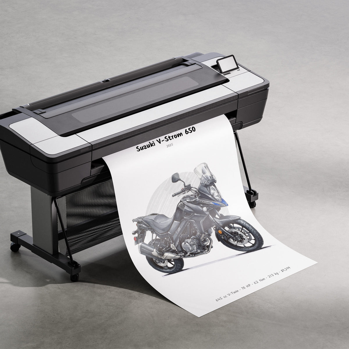Suzuki V-Strom 650 2025 Print
