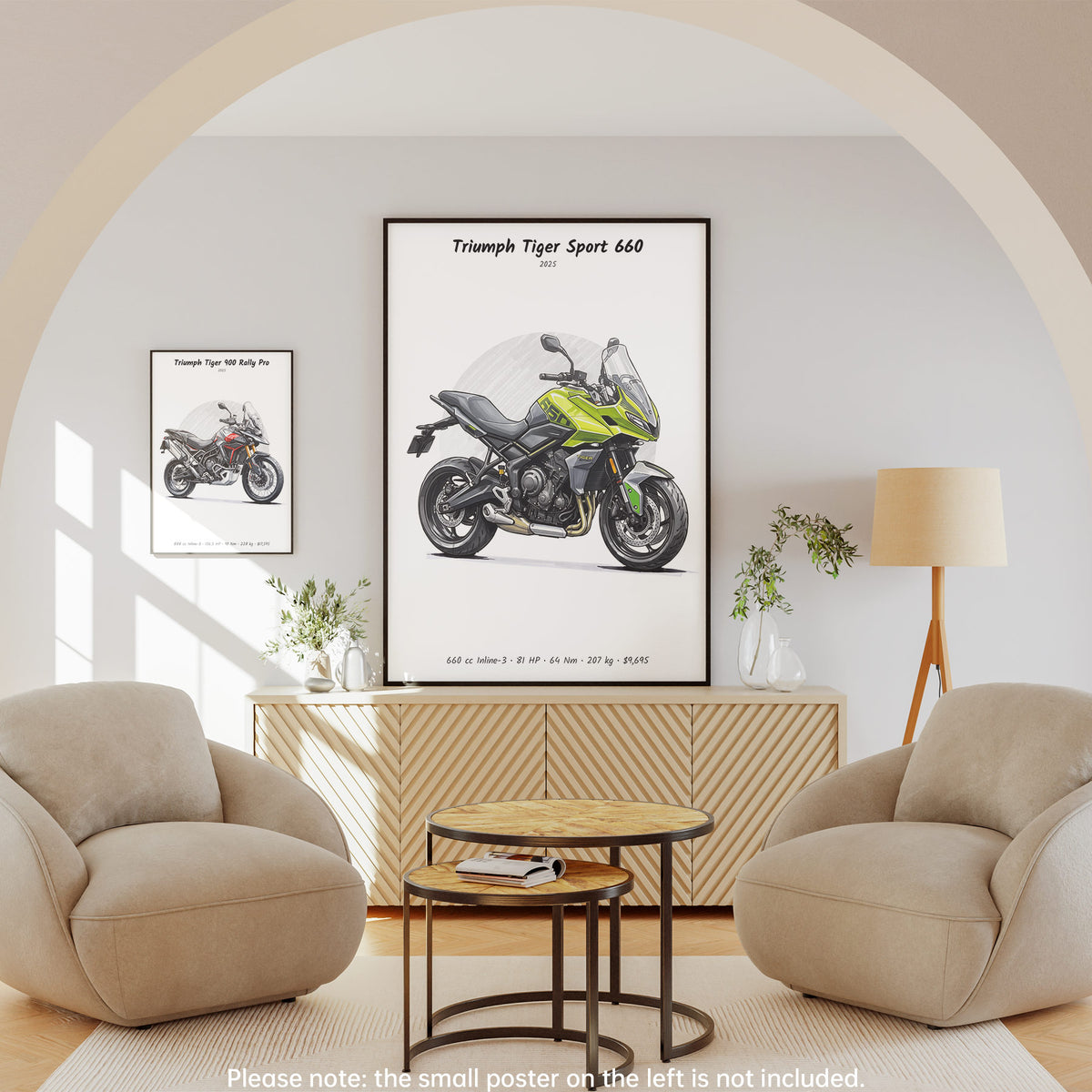 Triumph Tiger Sport 660 2025 Wall Art