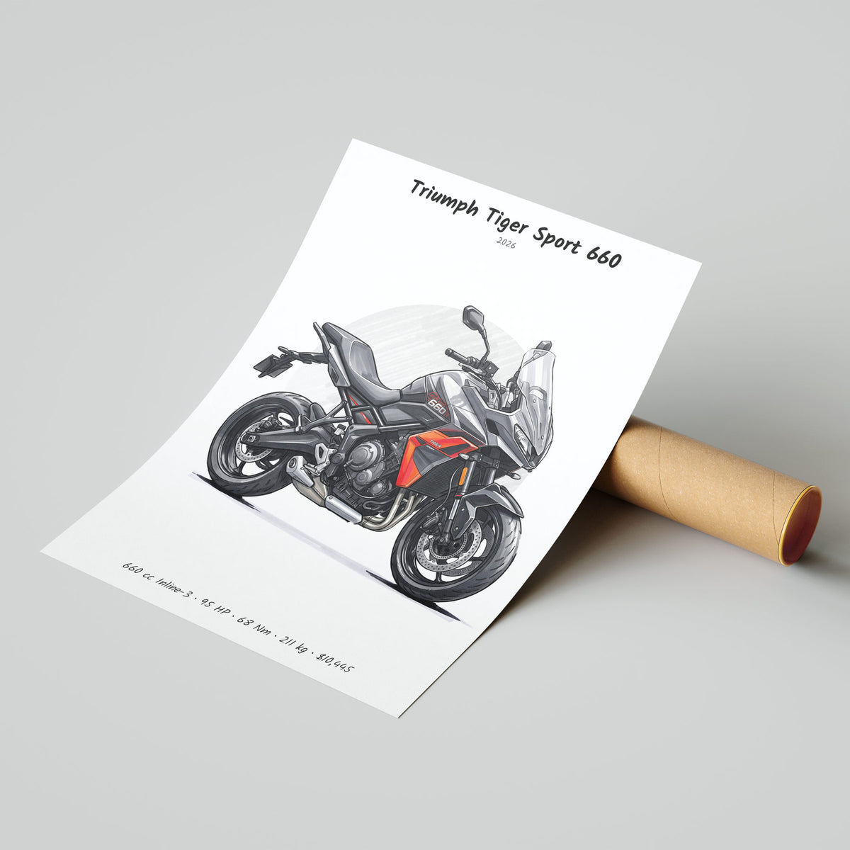 Triumph Tiger Sport 660 2026 Poster
